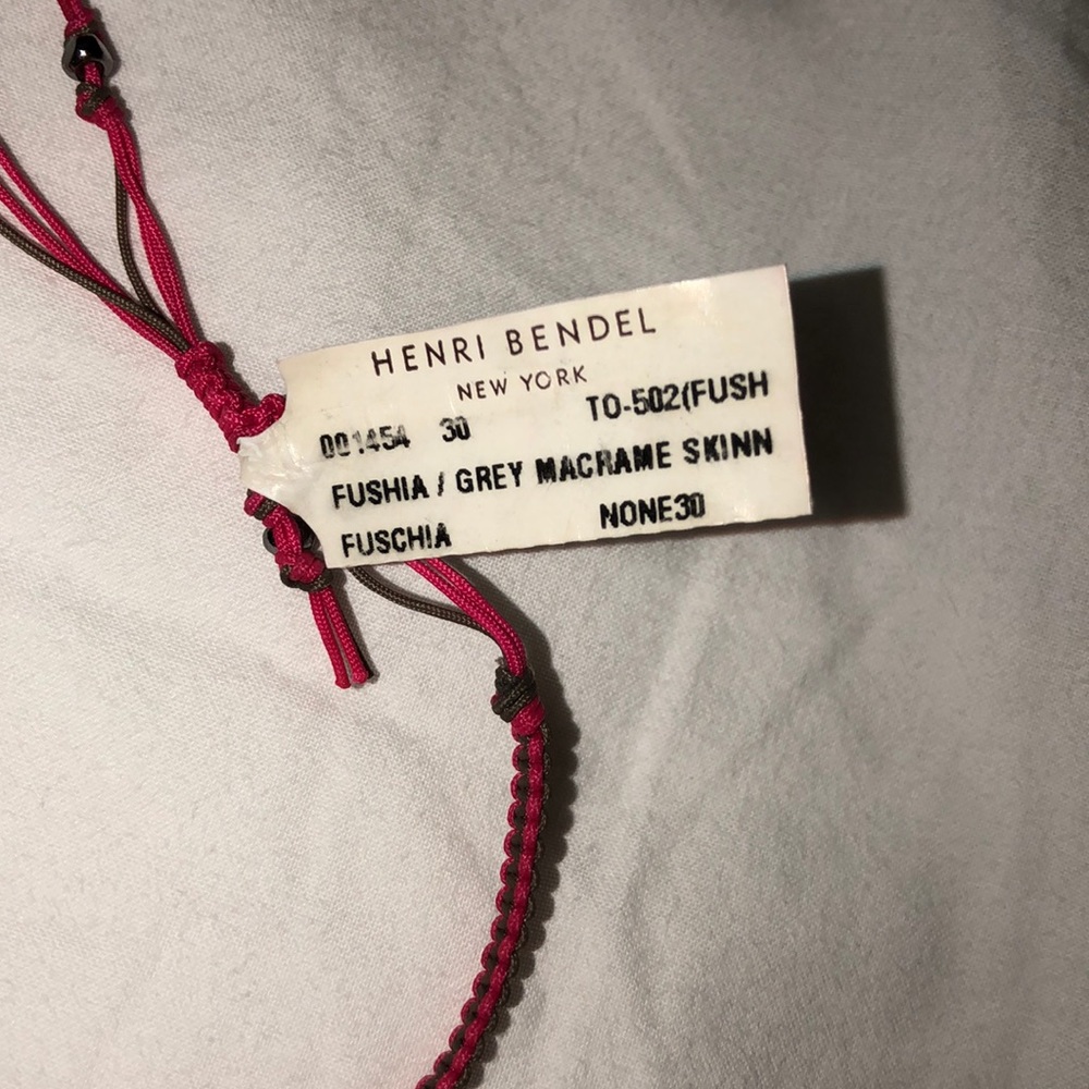 Henri bendel cross bracelet